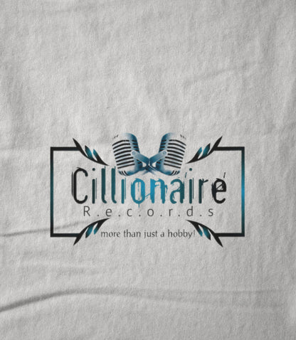 Cillionaire Records Logo Authentic and Unisex T-shirt