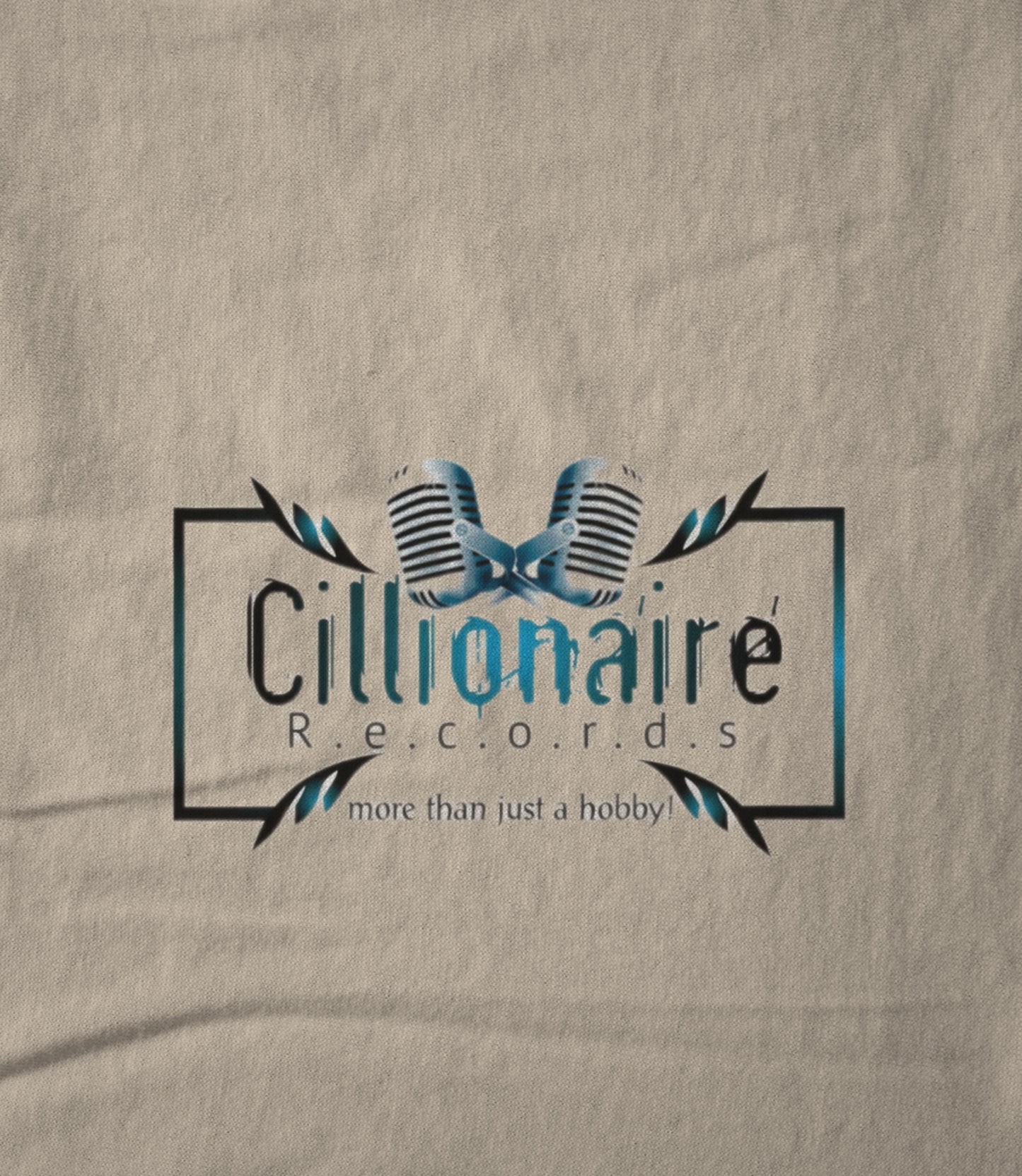 Cillionaire Records Logo Authentic Unisex T-shirt