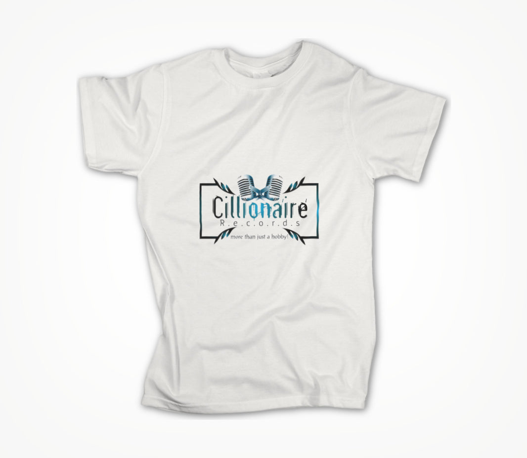 Cillionaire Records Logo Authentic and Unisex T-shirt
