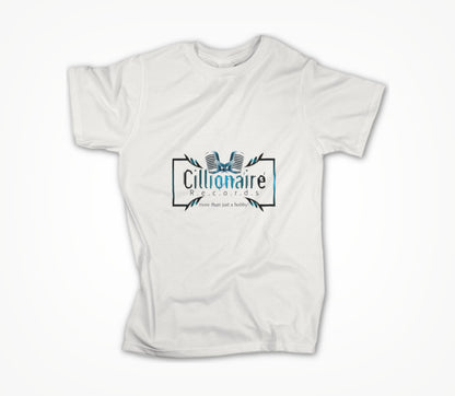 Cillionaire Records Logo Authentic and Unisex T-shirt