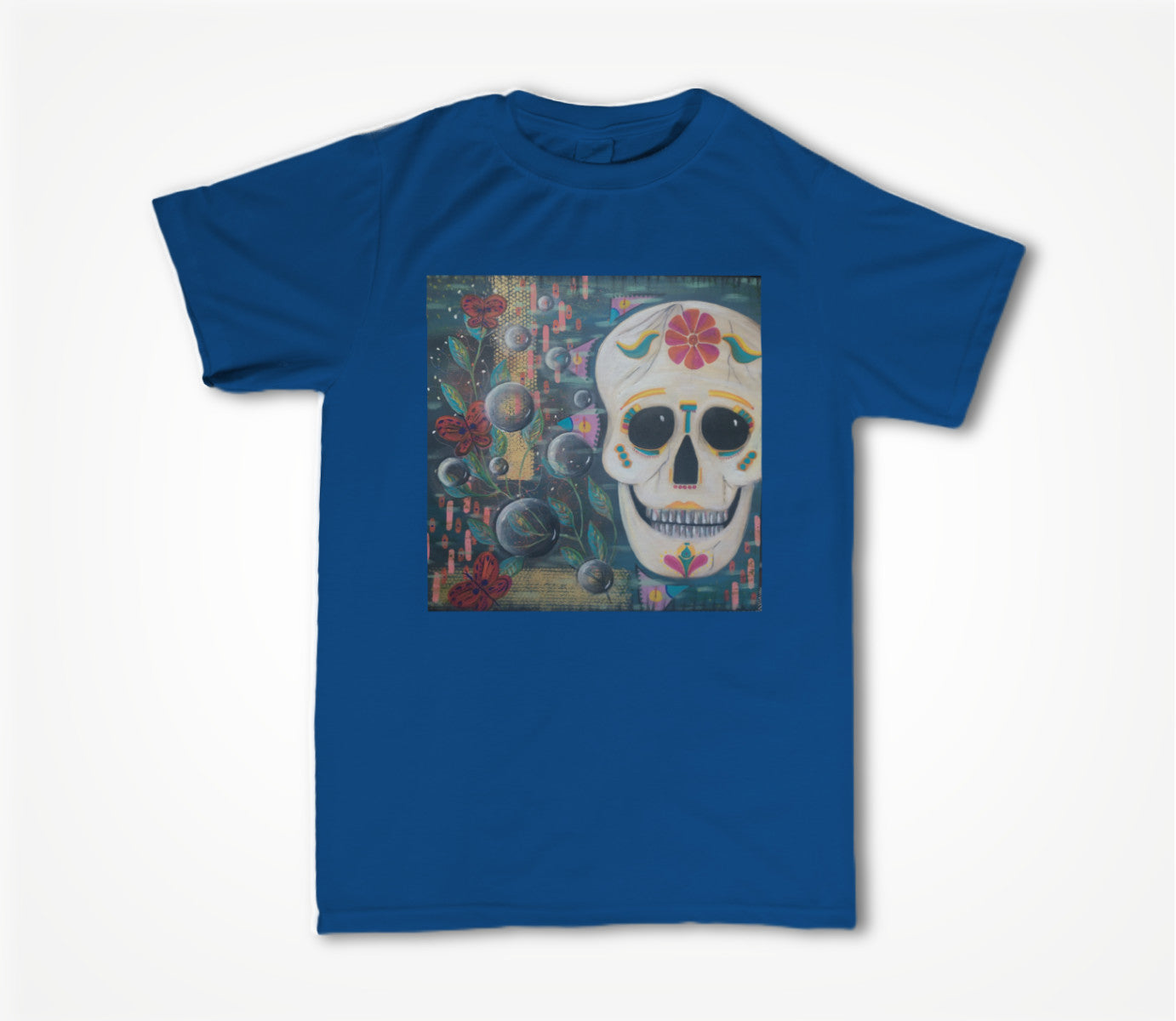 muerte skull Unisex T-shirt