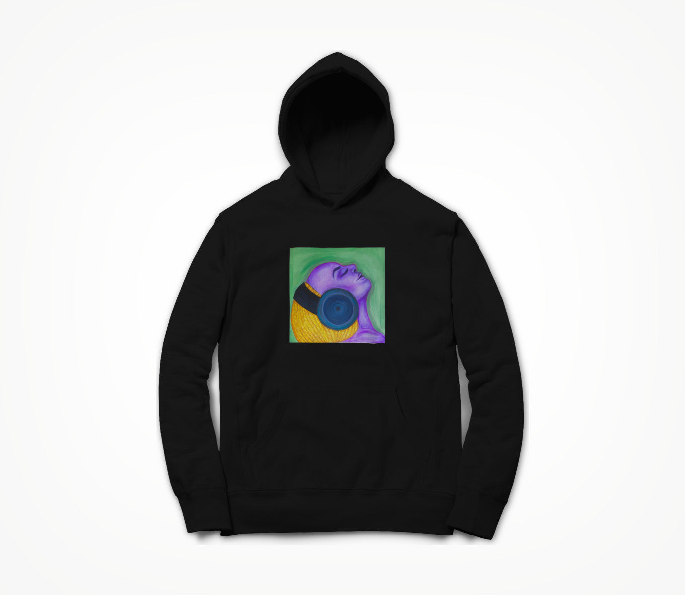 headphone girl Hoodie