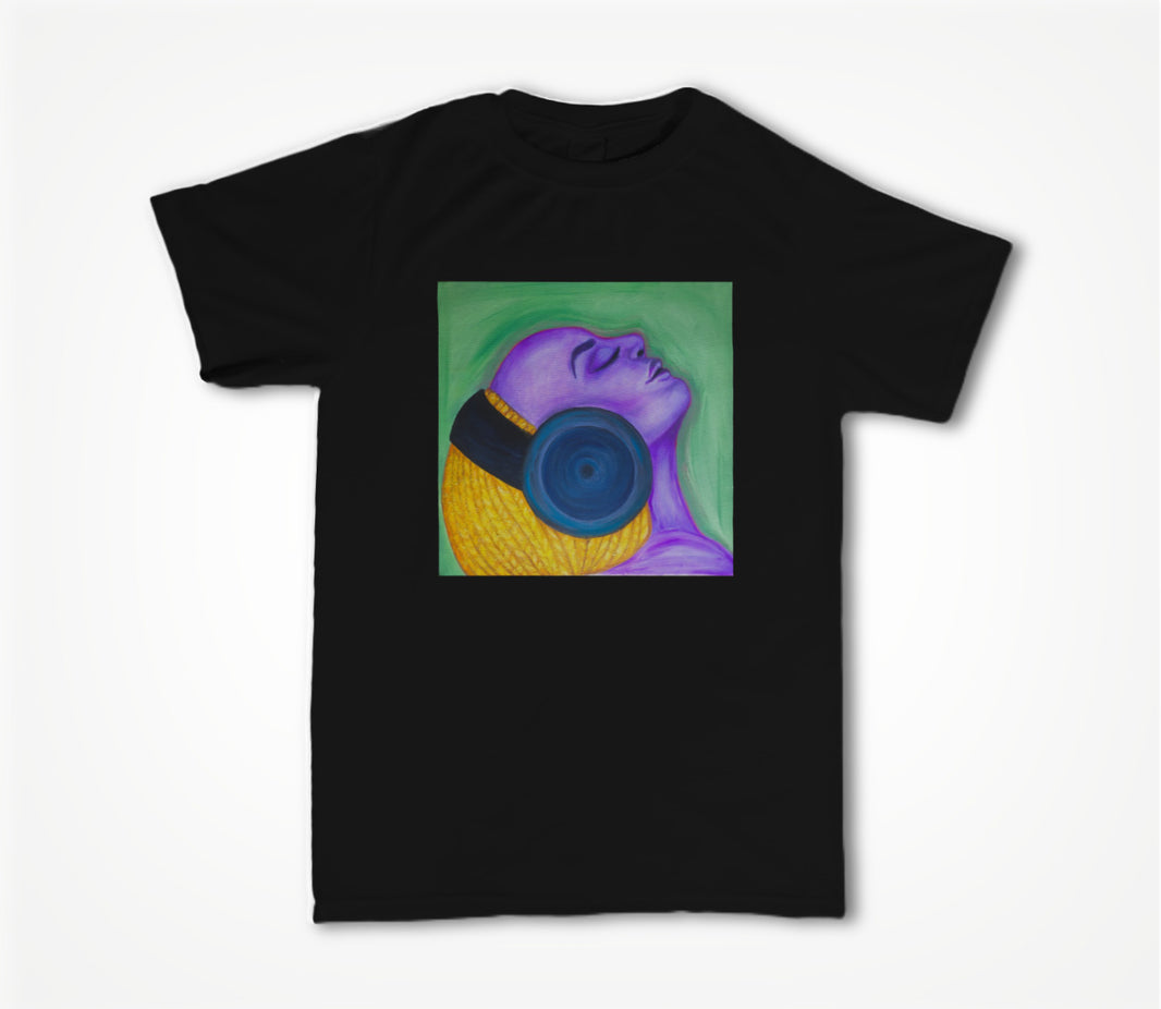 headphone girl Unisex T-shirt