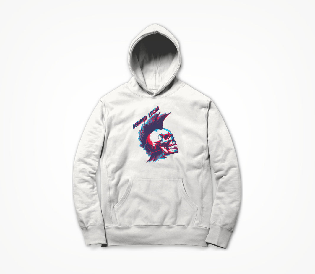 Mohawk Skull Hoodie