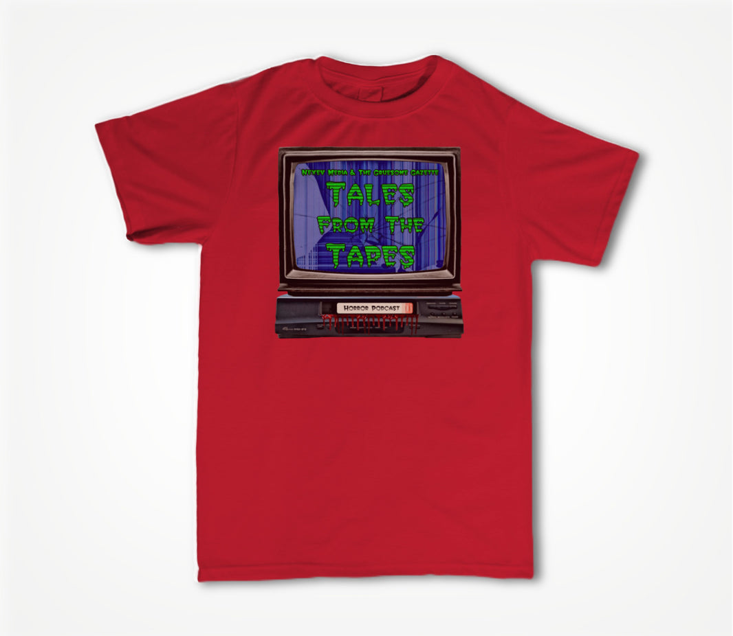 Tales From The Tapes TV (Red) Unisex T-shirt