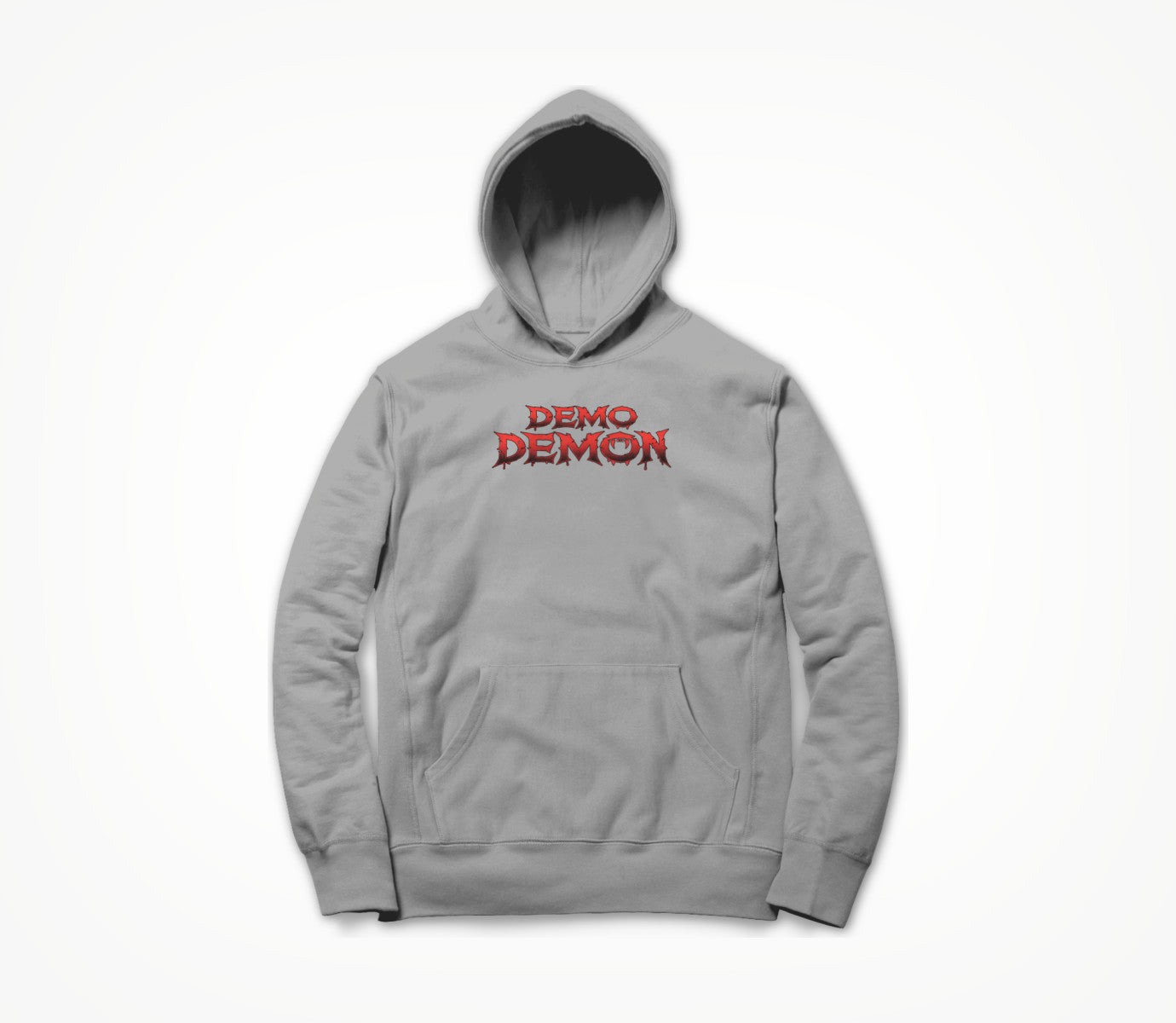 Demon Fangs - (Grey) Hoodie