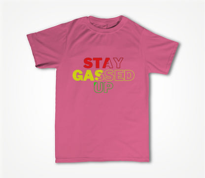 STAY GASSED UP PINK Unisex T-shirt