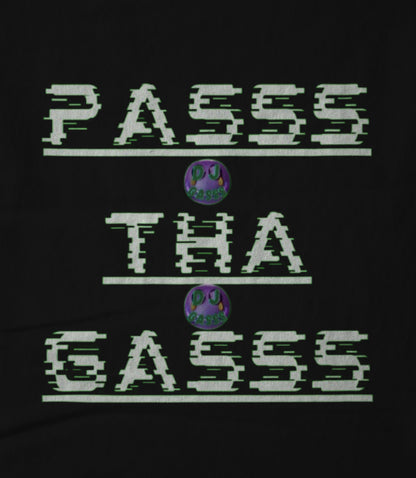 PASSS THA GASSS BLACK Unisex T-shirt