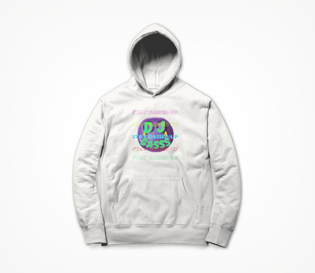 GASSS STACK WHITE Hoodie