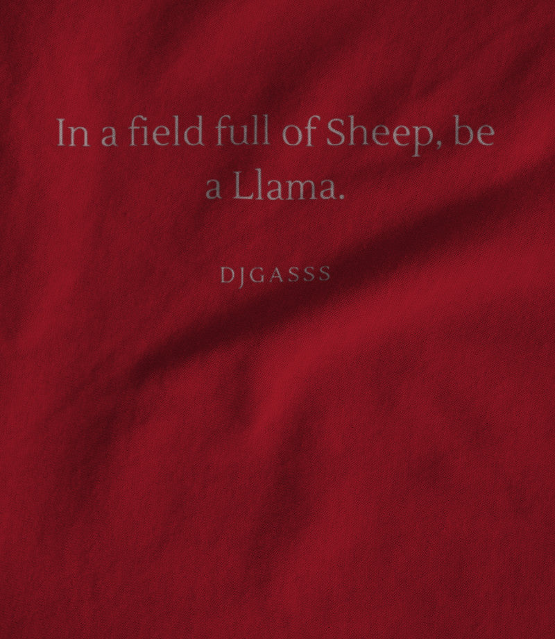 Be a Llama red