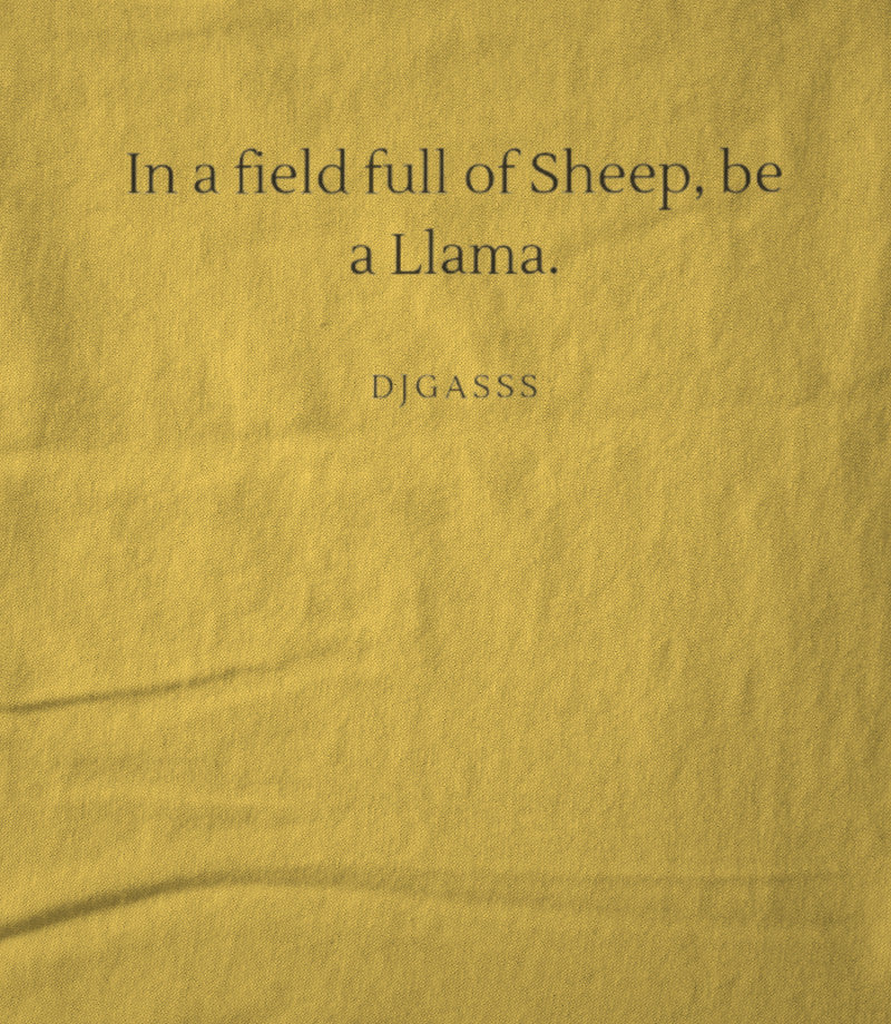 Be a Llama Yellow