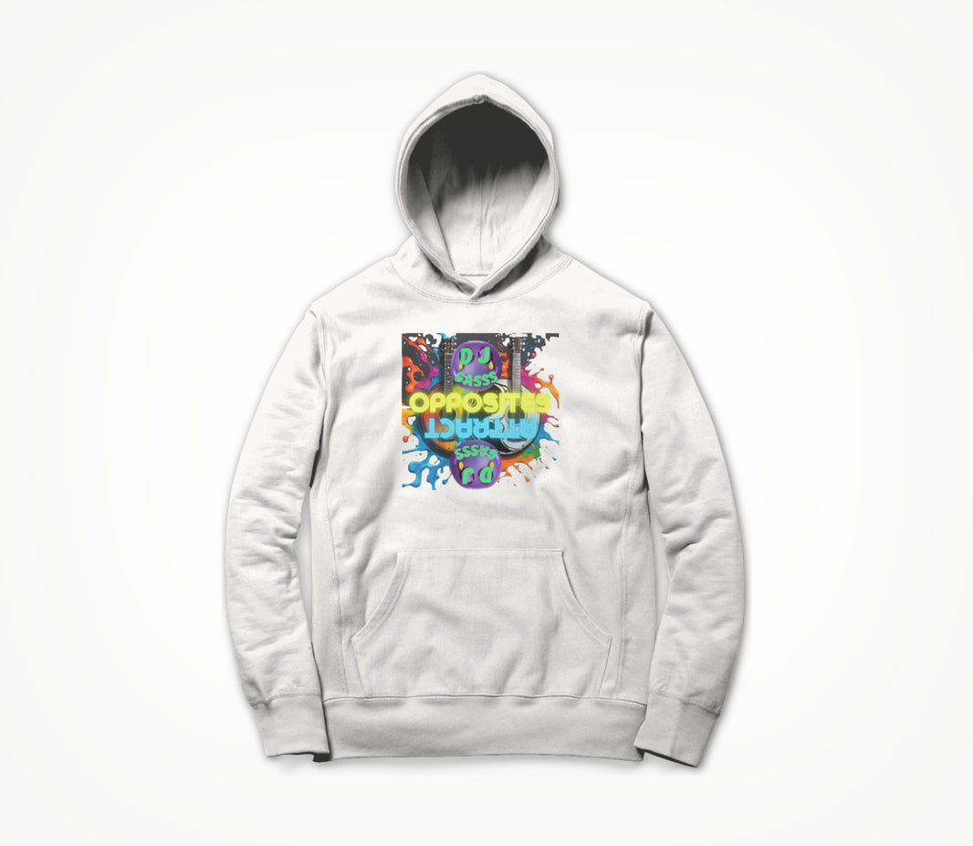 OPPOSITES ATTRACT WHITE Hoodie