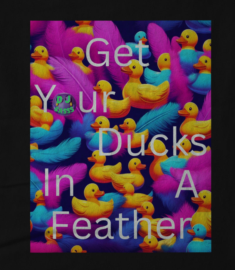 Ducks In A Feather Black