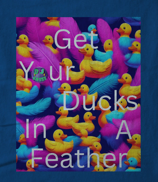 Ducks In A Feather Blue