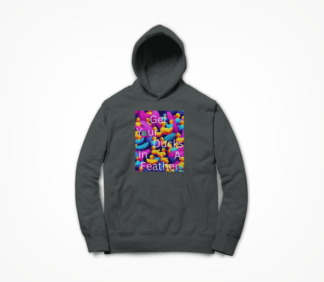 Ducks In A Feather Asphalt Hoodie