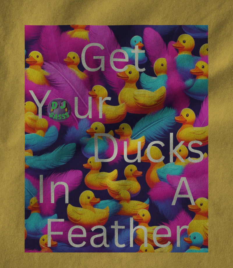 Ducks In A Feather Yellow
