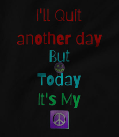 Not Today (Black) Hoodie