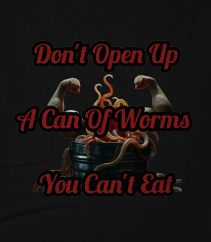 Black Can Of Worms Hoodie