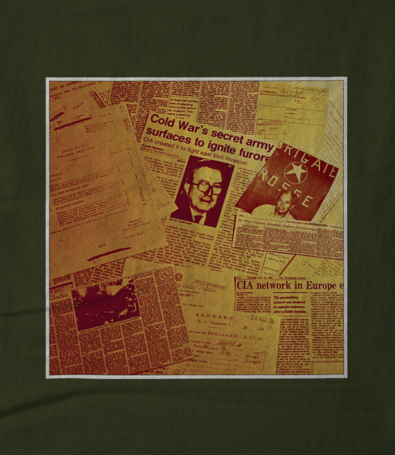 Strategy of Tension T-Shirt Military Green