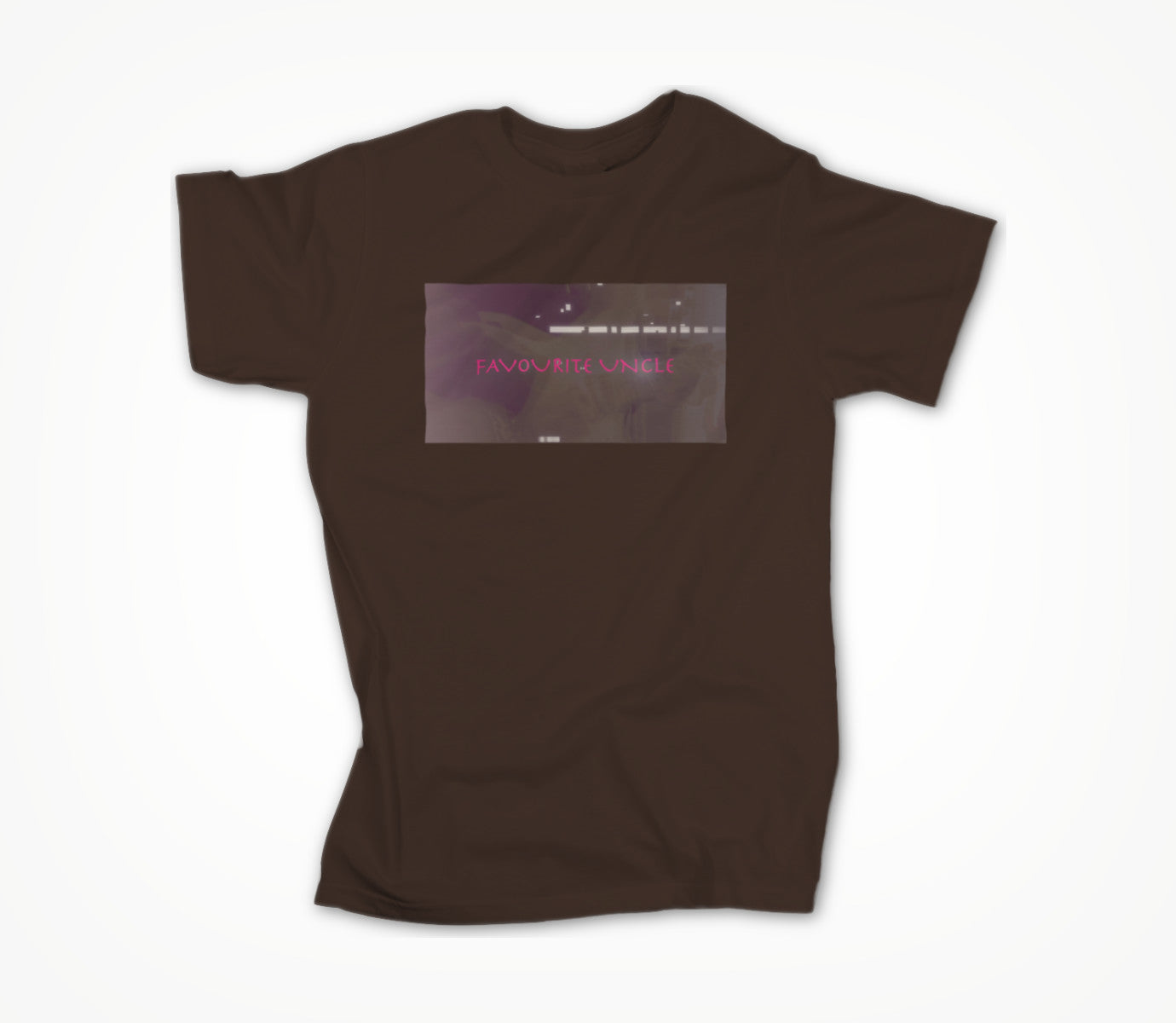 Favourite Uncle - New Logo Brown Unisex T-shirt