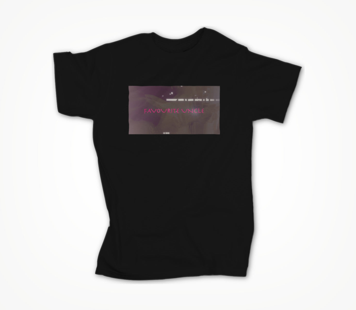 Favourite Uncle - New Logo Black Unisex T-shirt