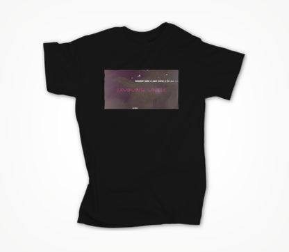 Favourite Uncle - New Logo Black Unisex T-shirt