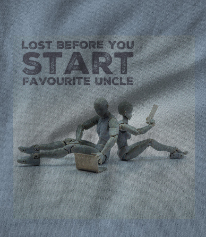Lost before you start cover art blue