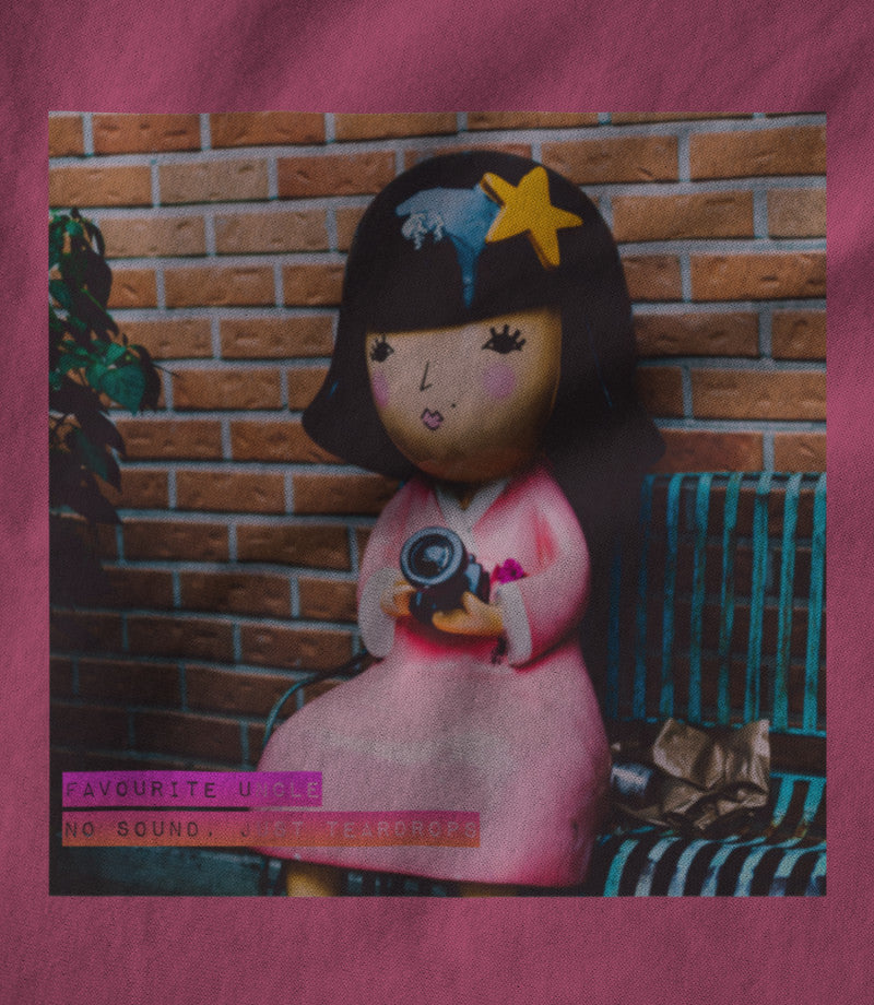 No Sound Just Teardrops cover art pink