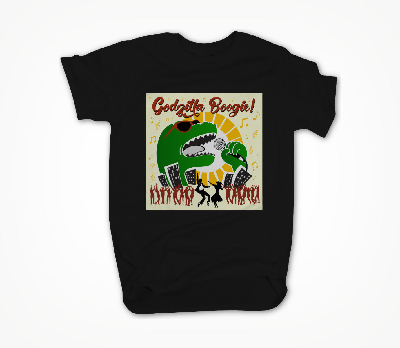 Godzilla Boogie Unisex T-shirt