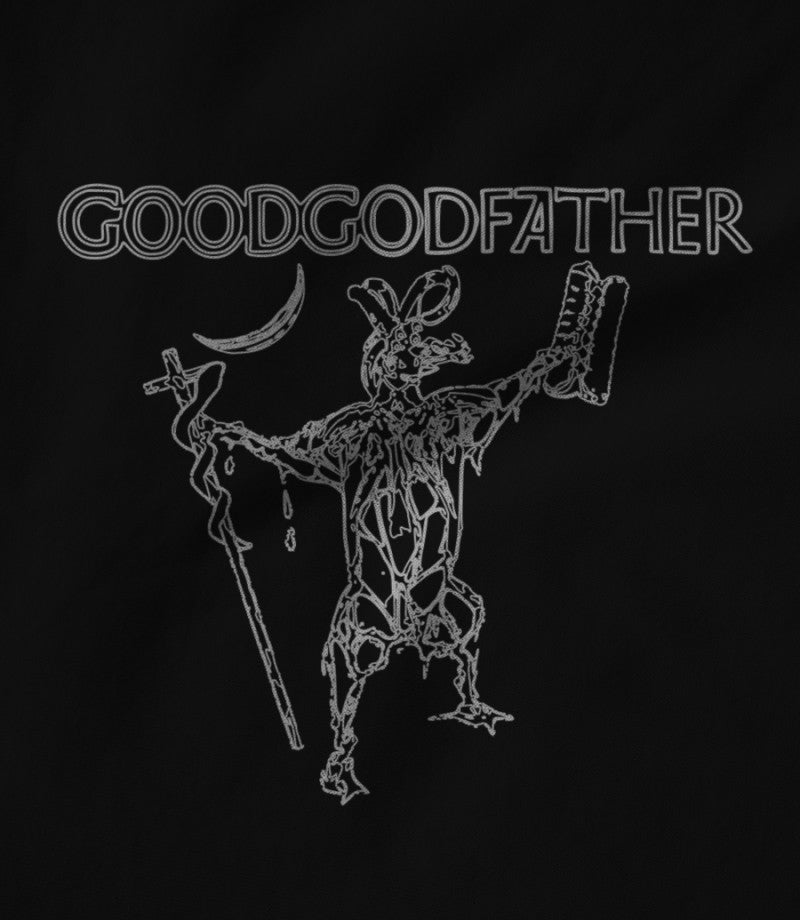 White Lamb Victory on Black T-Shirt