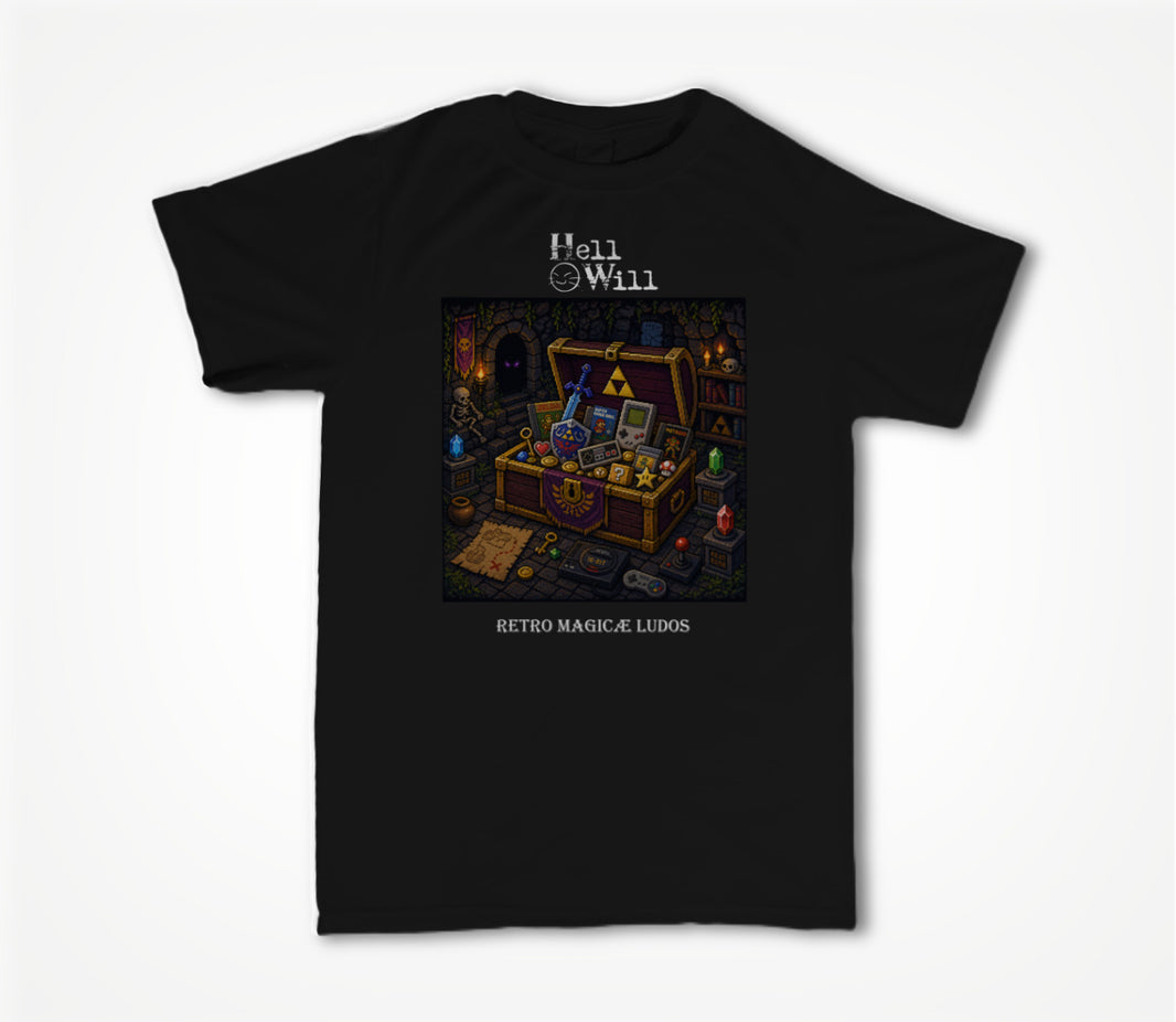 Retro Magicæ Ludos Unisex T-shirt