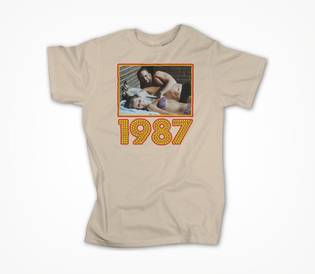 Liz n Randy @ Cashman's - 1987 Unisex T-shirt