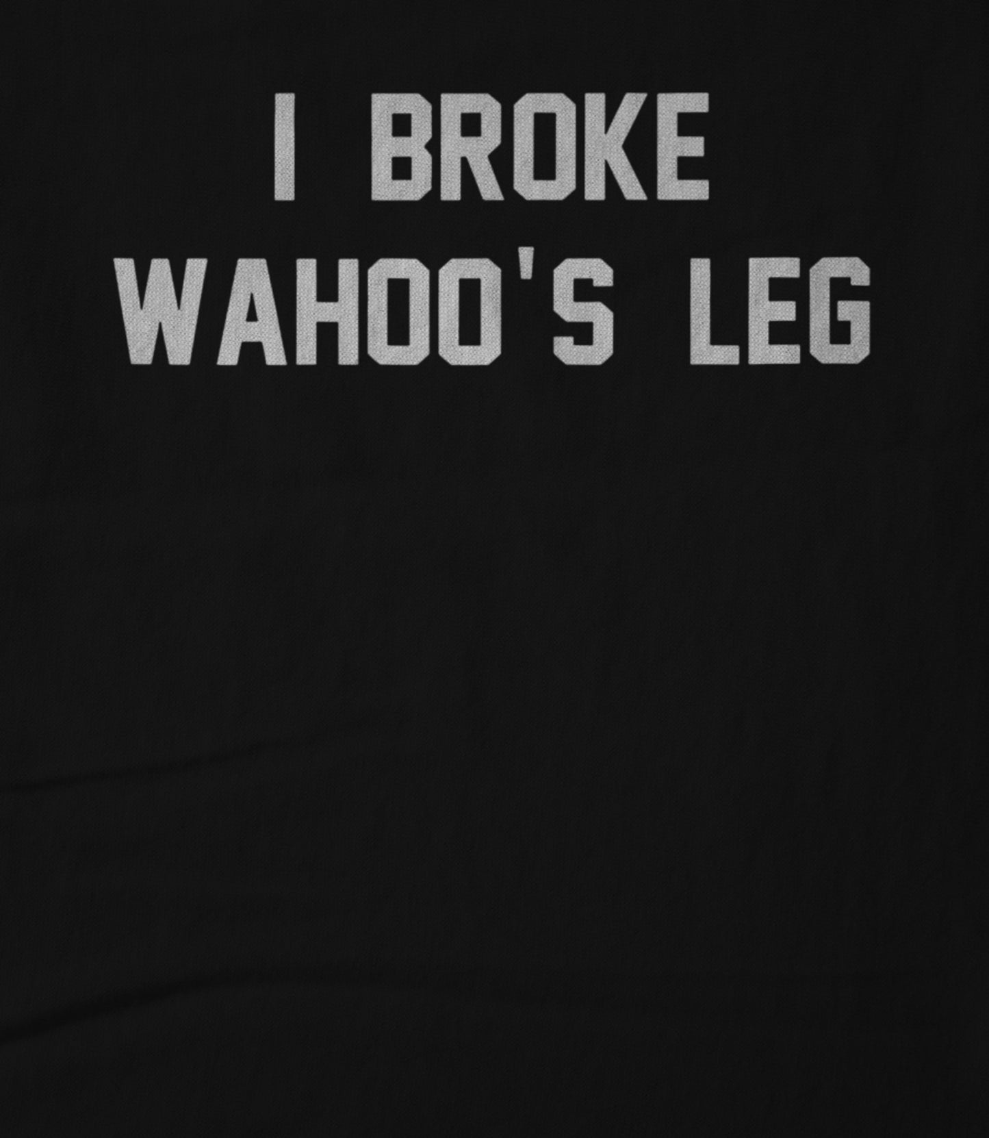 Wahoo's Leg Unisex T-shirt