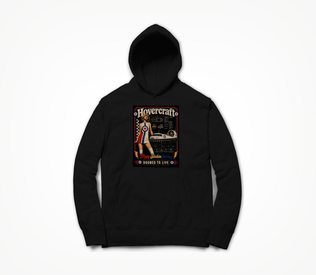 Trippy Black Hoodie
