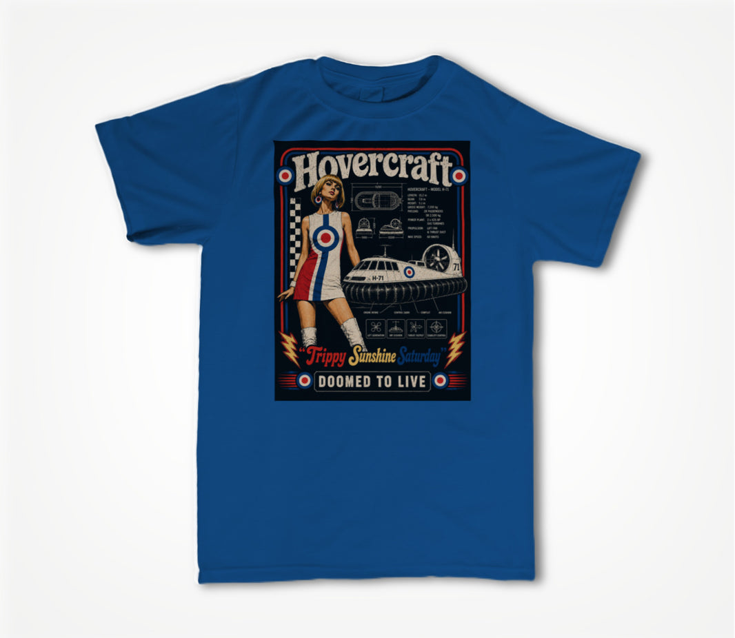 Trippy Royal Blue Unisex T-shirt