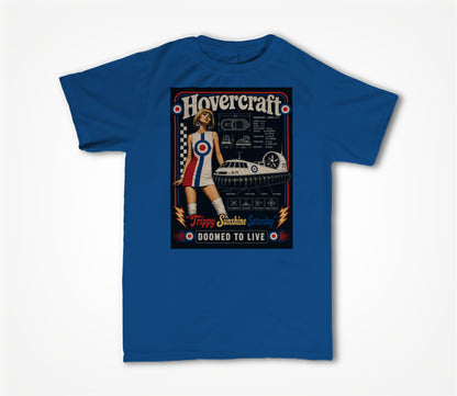Trippy Royal Blue Unisex T-shirt