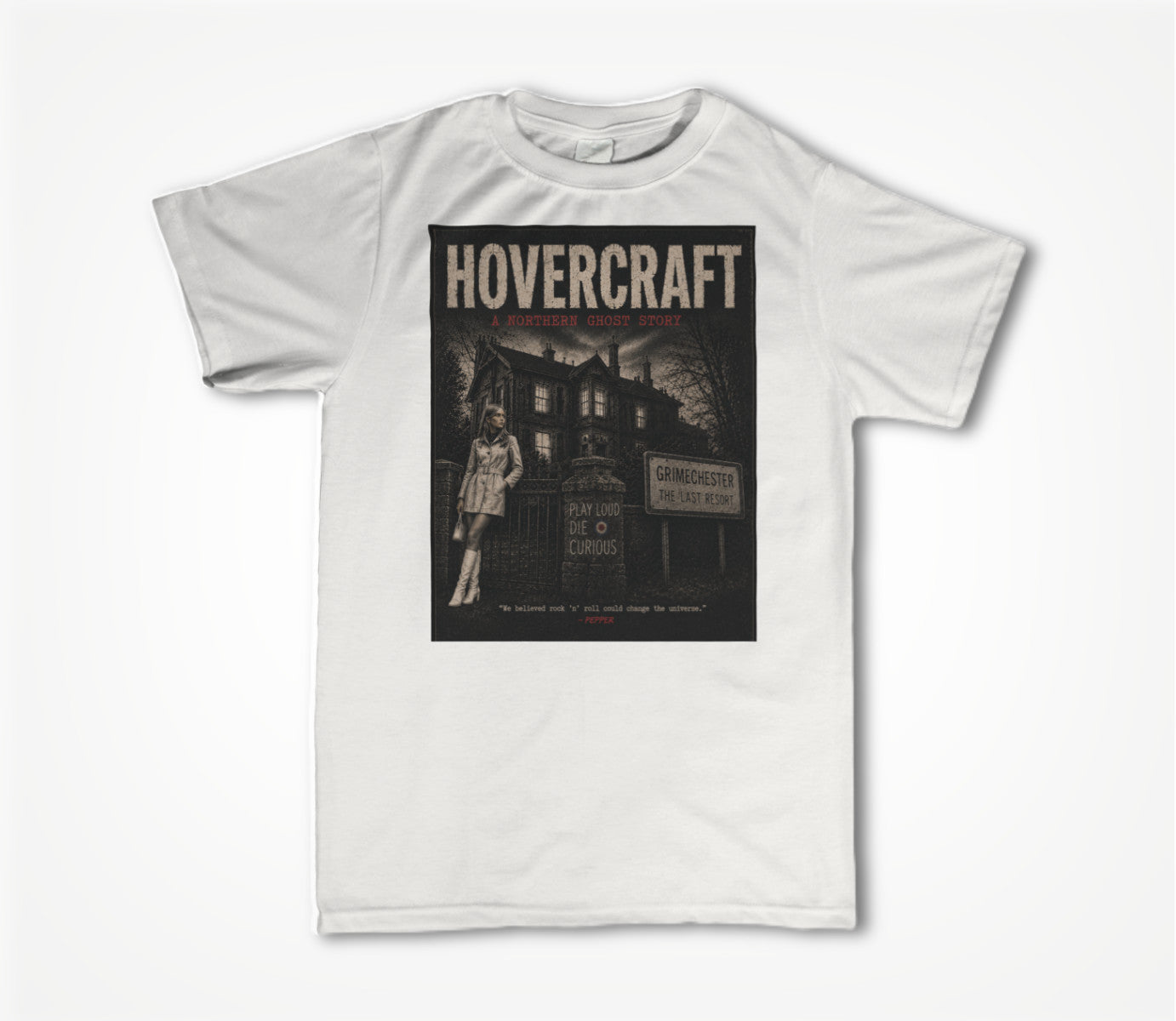 Ghostly White Unisex T-shirt