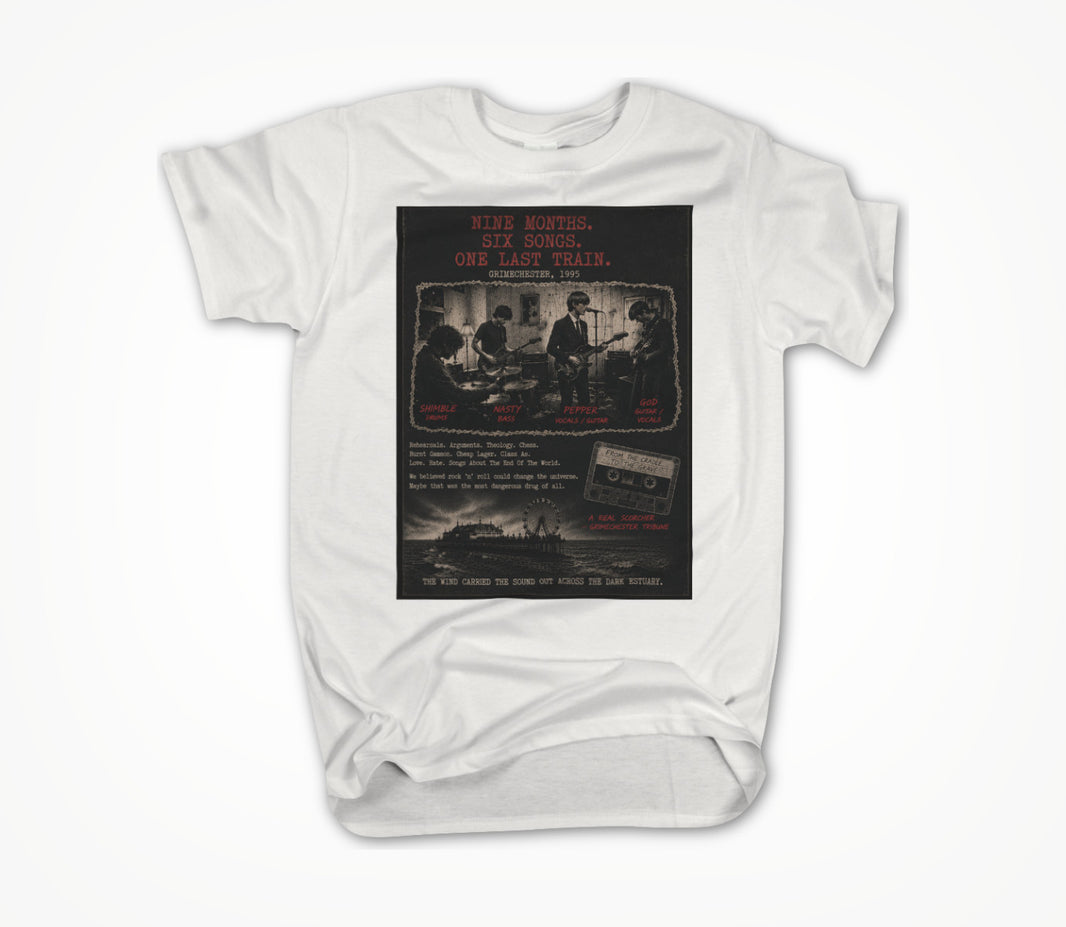 Last Train White Unisex T-shirt