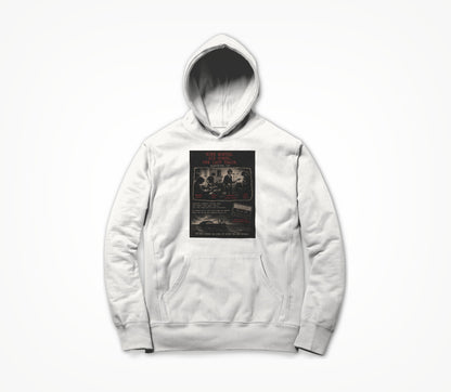 Last Train White Hoodie