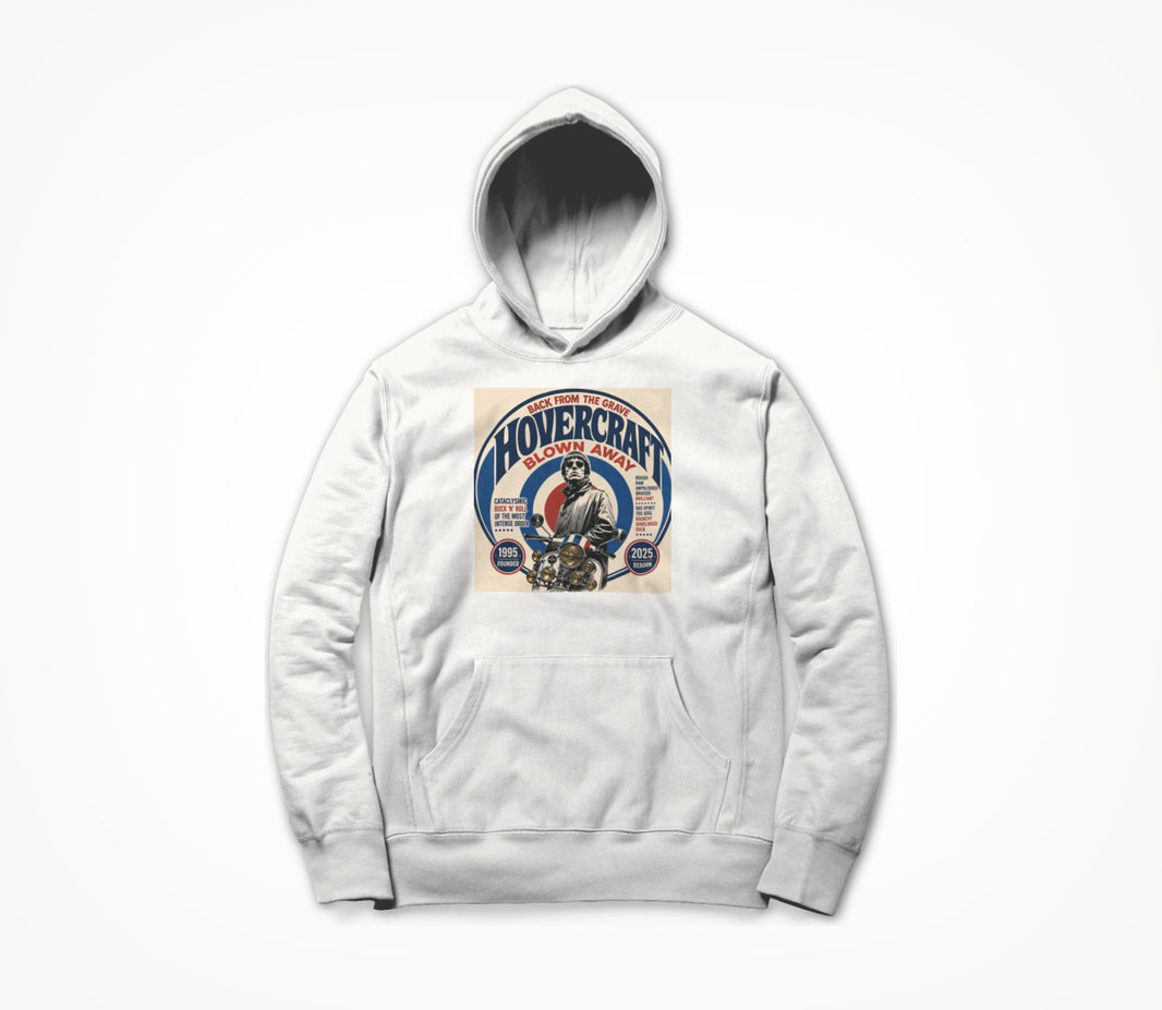 Blown Away White Hoodie