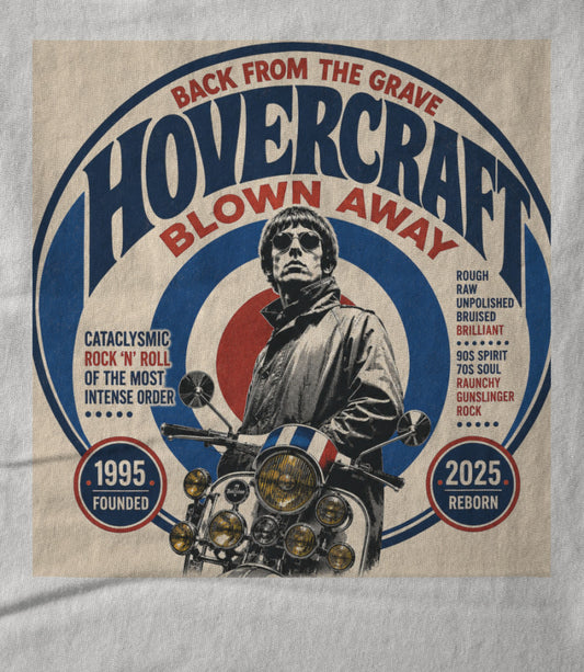 Blown Away White Merch