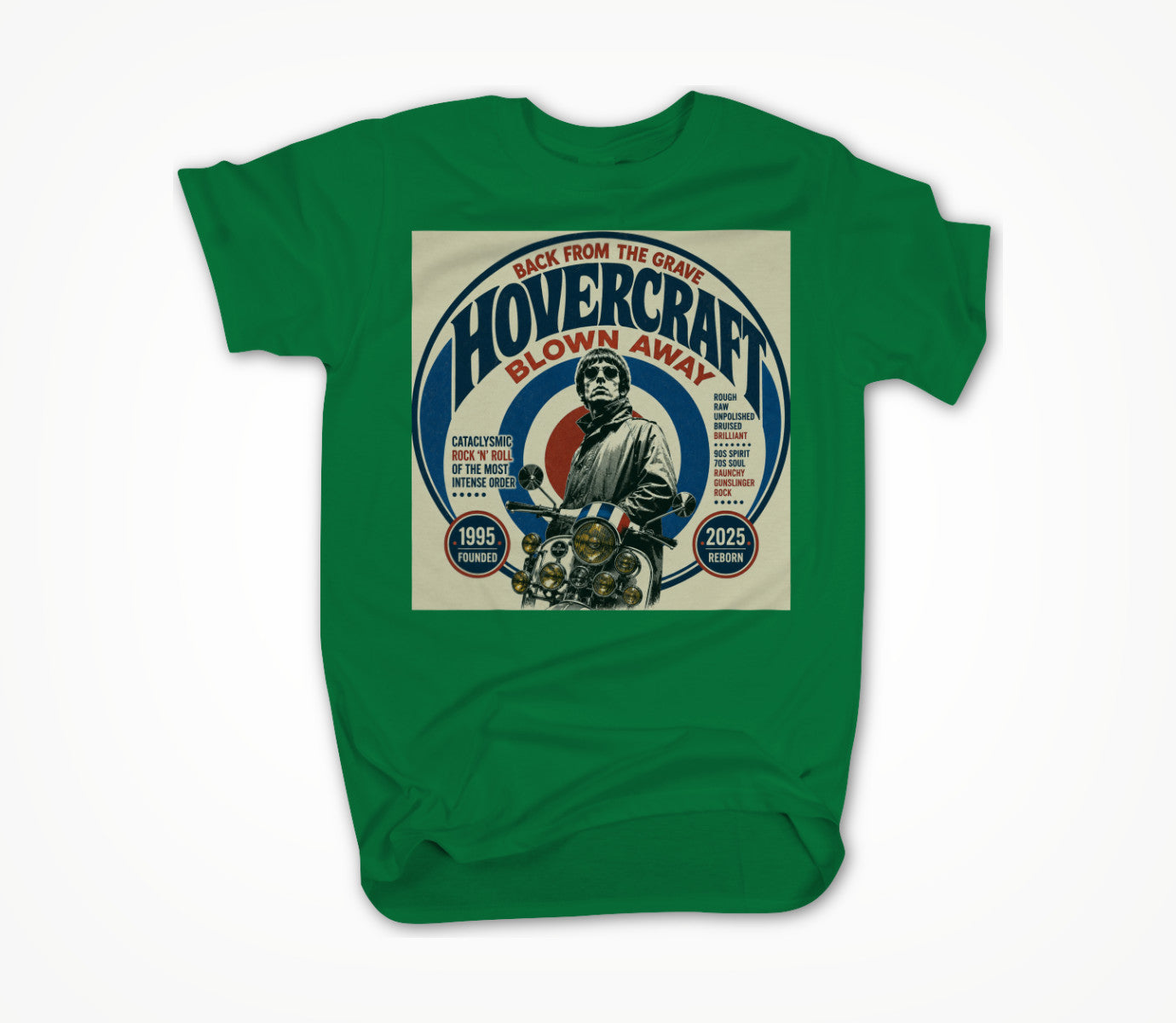 Blown Away Green Unisex T-shirt