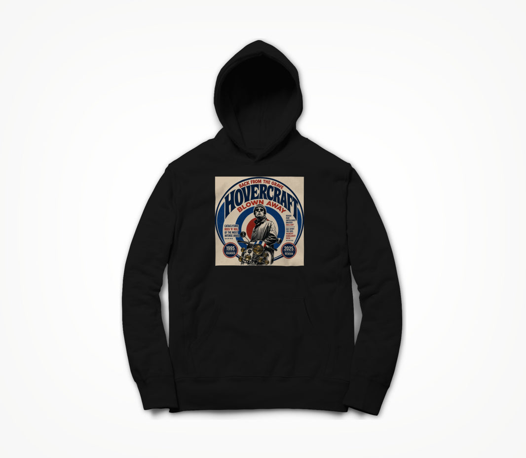 Blown Away Black Hoodie