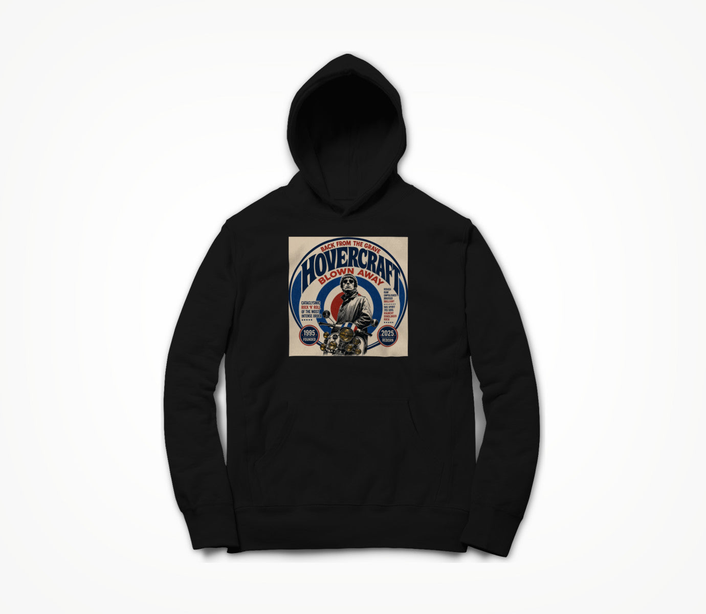 Blown Away Black Hoodie