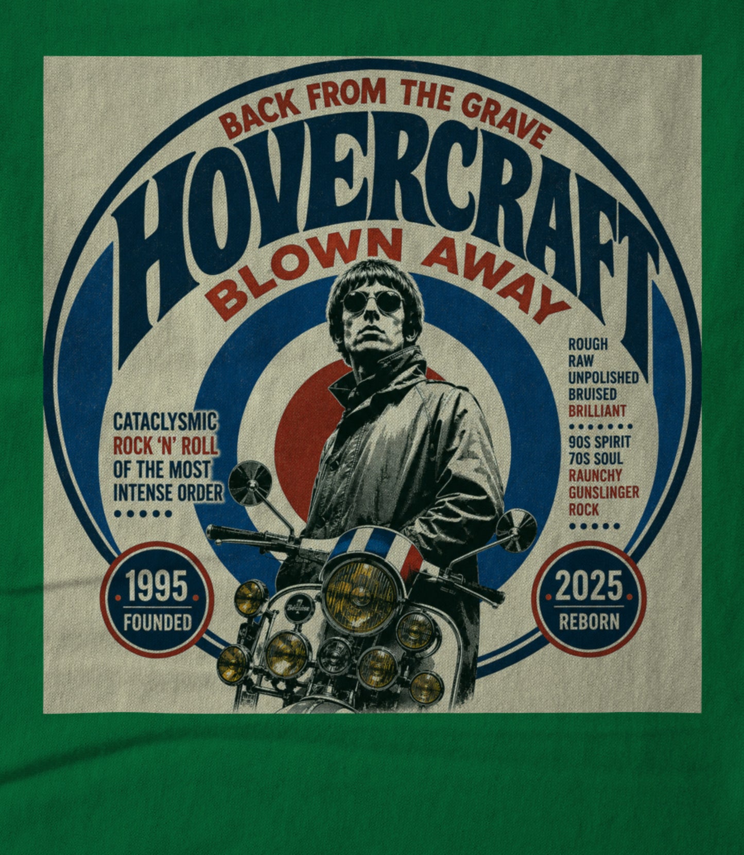 Blown Away Green Unisex T-shirt