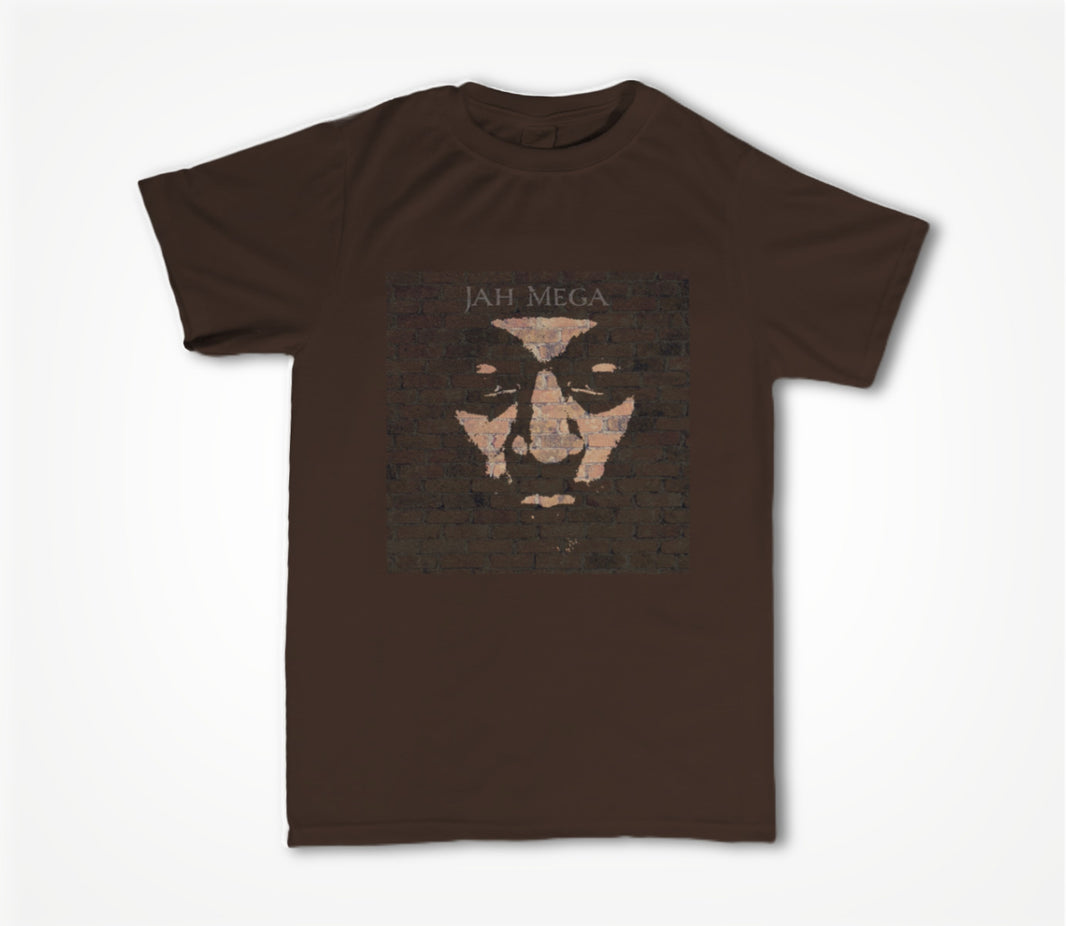 Jah Mega Brick Logo (Brown) Unisex T-shirt