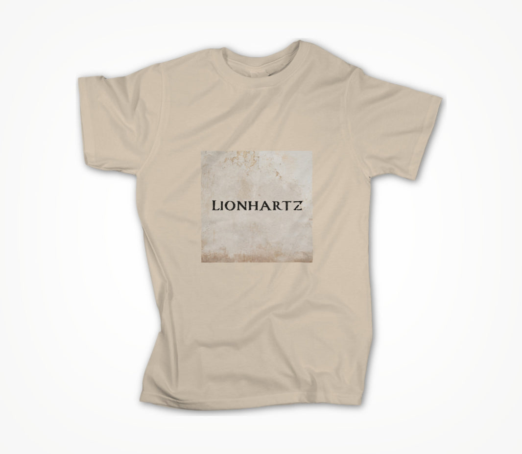 Lionhartz Marble Logo (Creme) Unisex T-shirt