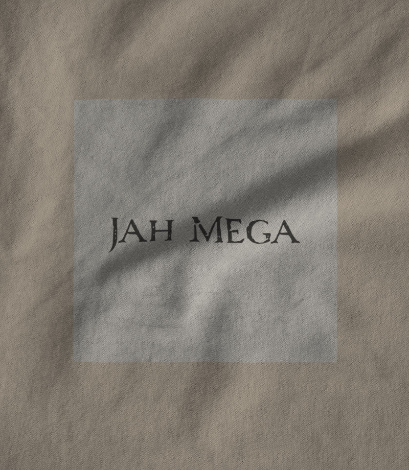 Jah Mega Marble Logo Unisex T-Shirt (Creme)