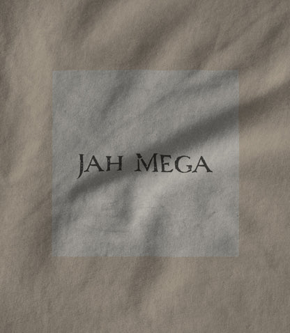 Jah Mega Marble Logo (Creme) Unisex T-shirt