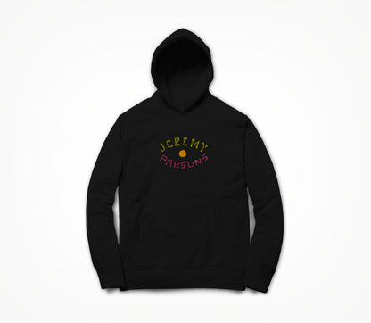 Jeremy Parsons Eye Wide Open Logo Black Hoodie